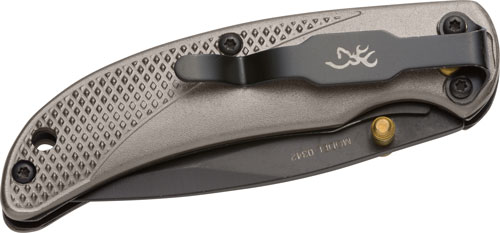 Browning BRN Prism3 Folding Knife 2 3/8 In Gray 3220339 - View 2