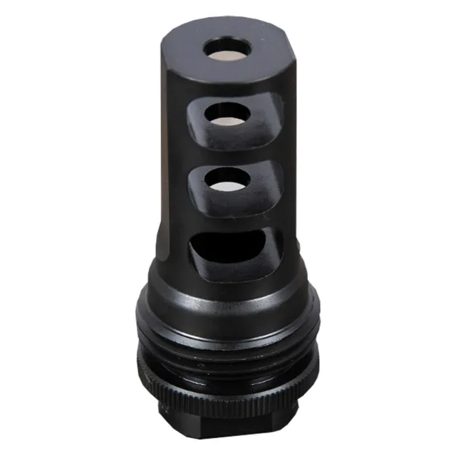 SilencerCo Hybrid ASR Muzzle Brake 1/2x28 .223 Caliber Black - View 2