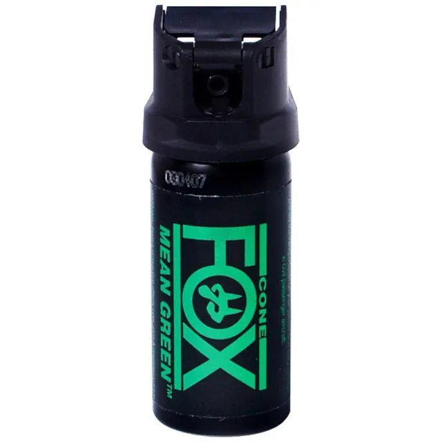Fox Labs 156MGS Mean Green Pepper Spray 2 oz Black 3M SHU 6% Formula - View 2