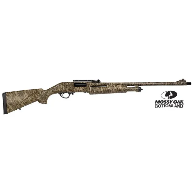 Escort HEFH1224TRBL 12 GA Pump Action 24 in Black Chrome 4+1 Synthetic - View 2