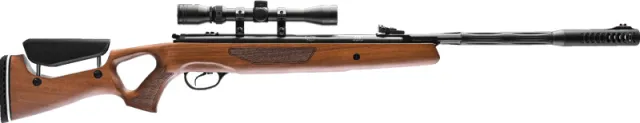 Hatsan HC6522 Mod 65 Air Rifle .22 Cal, Wood Stock, 3-9x32 Scope - View 2