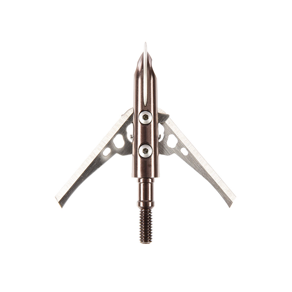 RAGE R38900 Two-Blade No-Collar Design 100gr Broadhead 3-Pack - View 2