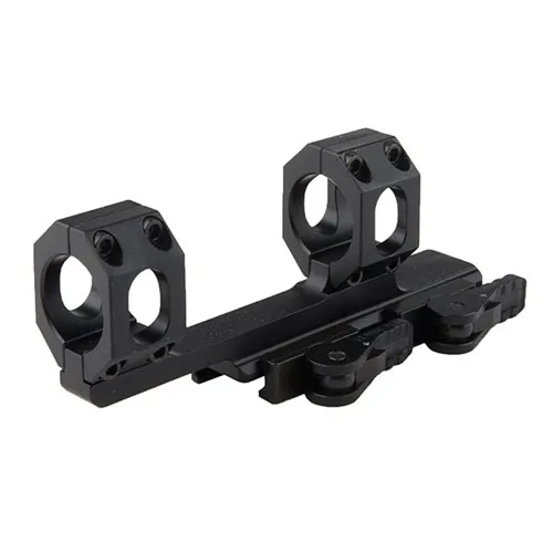 American Defense AD-RECON-1-STD 1" 0 MOA 2" Cantilever Mount Black - View 2