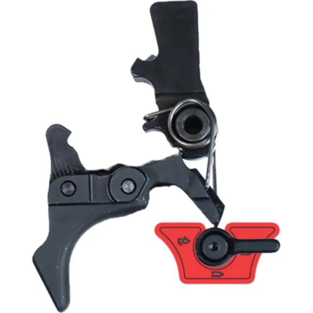 Franklin Armory FRA 02-50000-BLK BFSIII 10/22 Binary Trigger System Curved - View 2