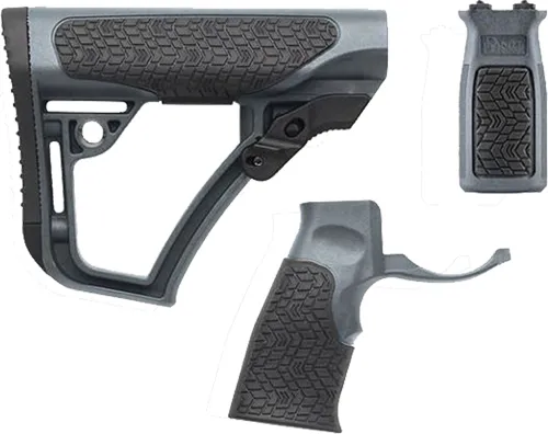 Daniel Defense 28-088-12065-012 AR-15 Furniture Kit M-LOK Tornado Gray - View 2