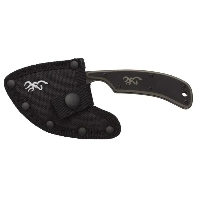 Browning 3220323B Cutoff Boxed 2.50" Fixed Skinner Plain Black Oxide... - View 2