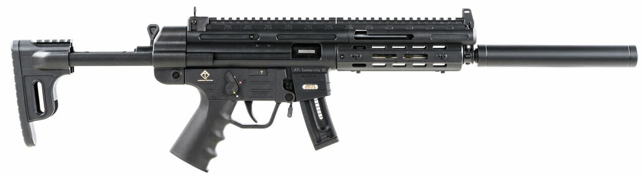 GSG GSG-1610 .22LR 16.25in Black 10rd Collapsible Stock M-LOK Handguard - View 2