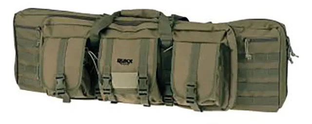 Rukx Gear ATICT36DGG 36" Tactical Double Gun Case Green, Water Resistant - View 2