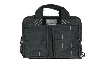 G Outdoors GPS-T1311PCB Tactical Quad +2 Pistol Range Bag Black - View 2