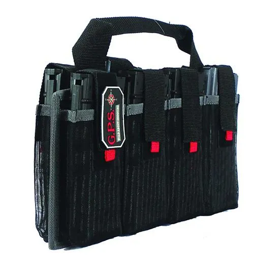 G Outdoors 1365MAG AR Magazine Tote Black Nylon Holds 8 Magazines - View 2