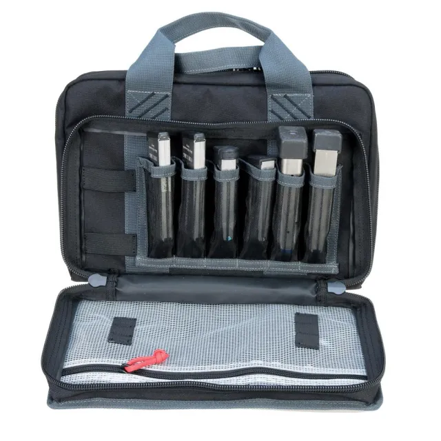 GPS GPS-1310PCRK Pistol Case Green/Tan Soft Holds 4 Pistols - View 2