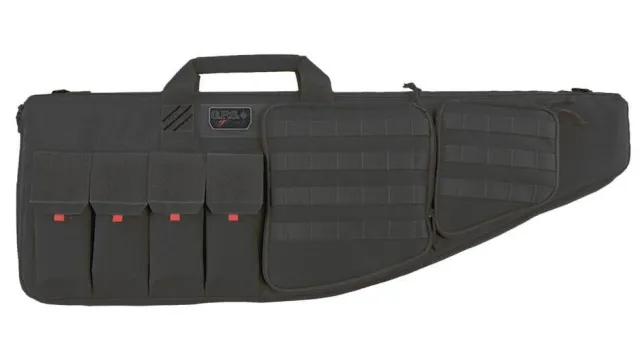 G*OUTDOORS Tactical AR Black 30in Case w/ External Handgun Case GPS-T30ARB - View 2