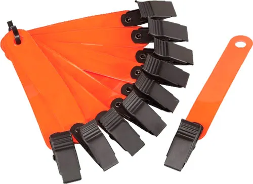 DNZ Products OTM-3 Reflective Trail Markers Vinyl Metal Clip - View 2