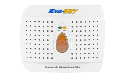 Eva-Dry E-333 Dehumidifier, 333 Cubic Ft, White, Renewable Silica Gel - View 2