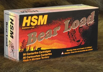 HSM Ammunition Bear Load .454 Casull 325gr WFN Brass Cased - View 2
