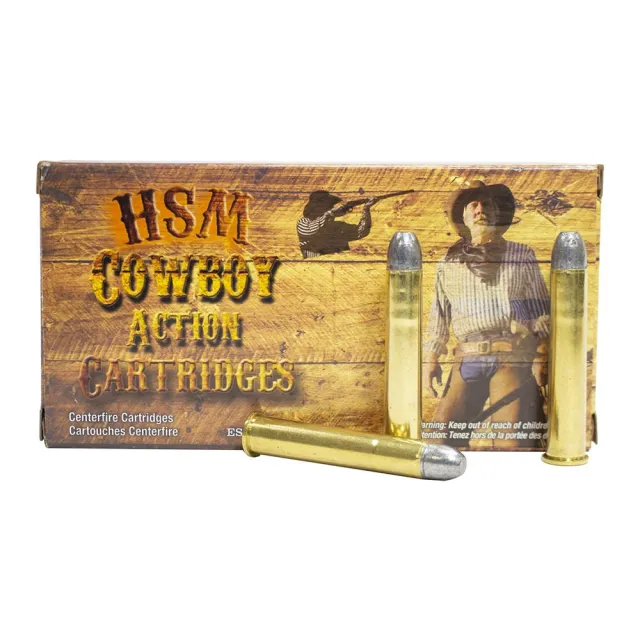 HSM Ammunition Cowboy Action 38-55 Winchester 240gr RNFP - View 2