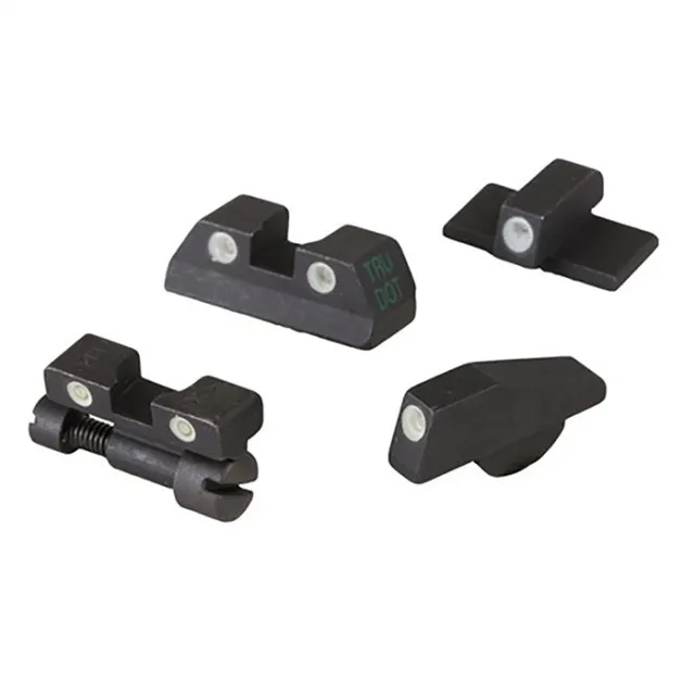 Meprolight USA 115193101 Tru-Dot Green Tritium White Outline Front... - View 2