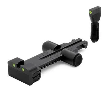 Meprolight 1331153101 Tru-Dot AK/AKM Night Sight Set Black 3-Dot Green - View 2