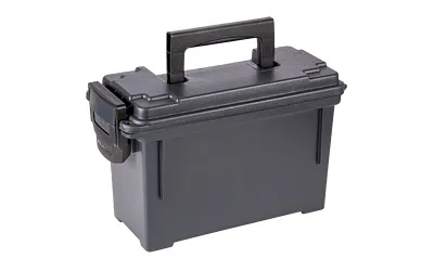 Plano Molding Company 30 Cal Field Box - Black, Holds 6-8 Ammo Boxes - View 2