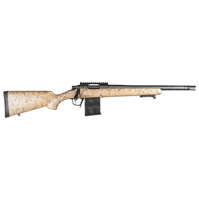 Christensen Arms 8010656800 Ridgeline Scout 450BM 16" Tan/Black 4+1 TriggerTech - View 2