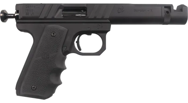 Volquartsen VC3SN-0541 Scorpion 22LR Pistol 10+1 Black Hogue Grips - View 2