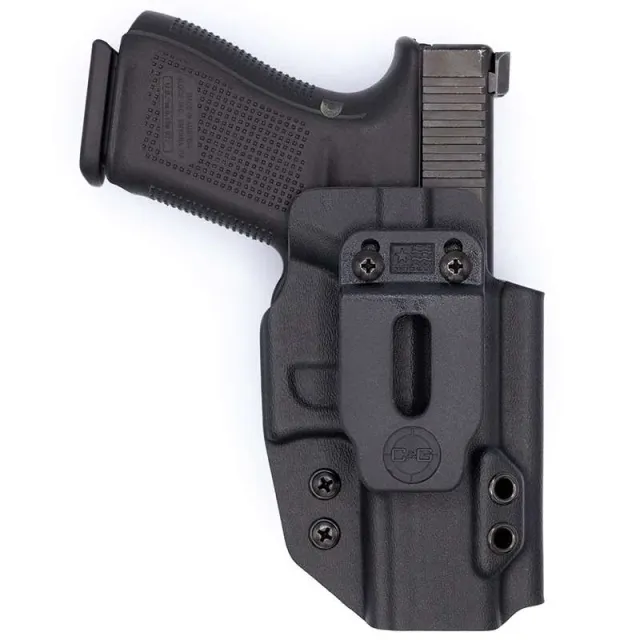 C&G Holsters 0008-100 Covert IWB Black Kydex for Glock 19/23 Right Handed - View 2