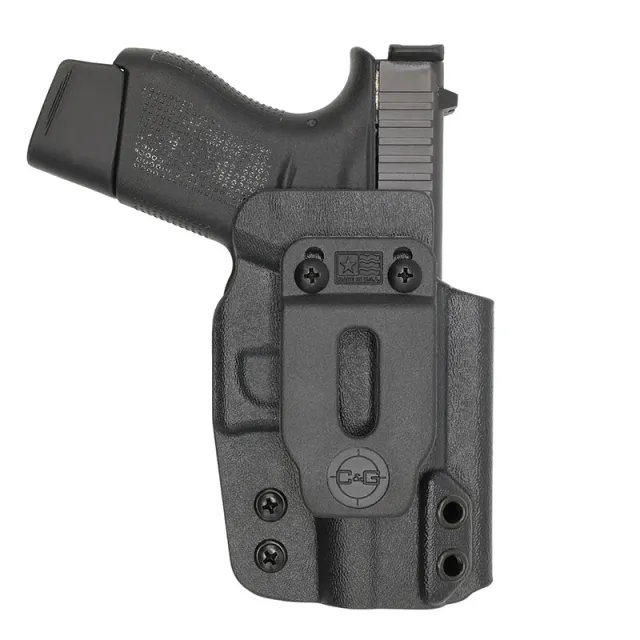 C&G Holsters 0026-100 Covert IWB Black Kydex Holster for Glock 42 - View 2