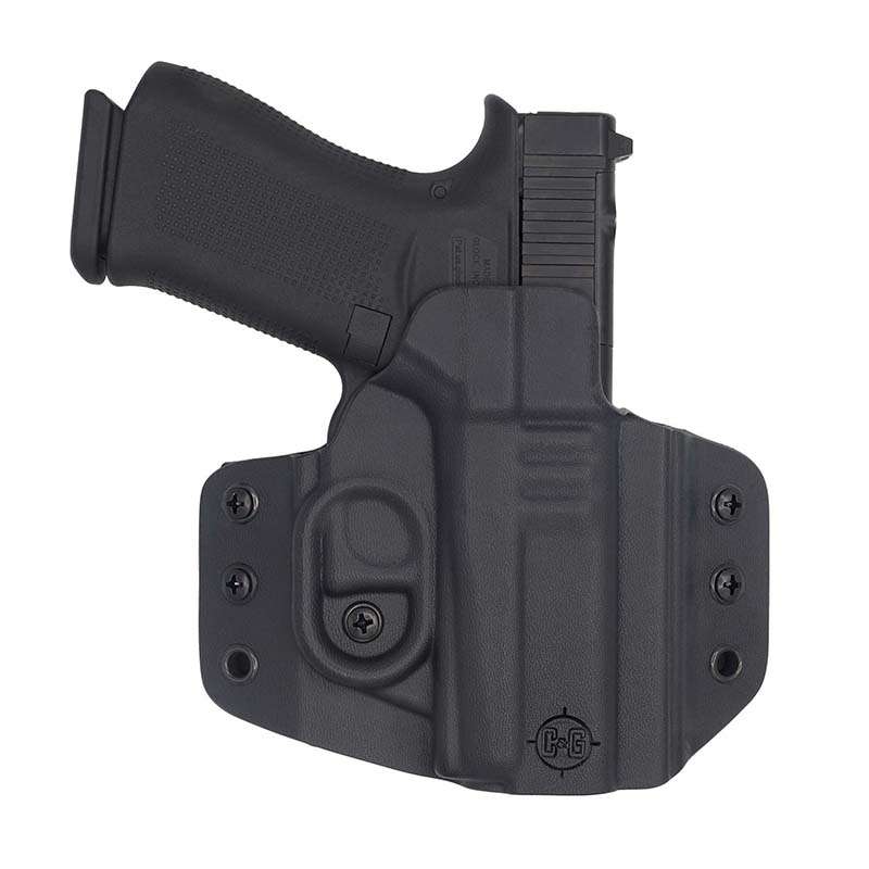 C&g Holsters 0060100 Covert Owb Black Kydex Belt L - View 2