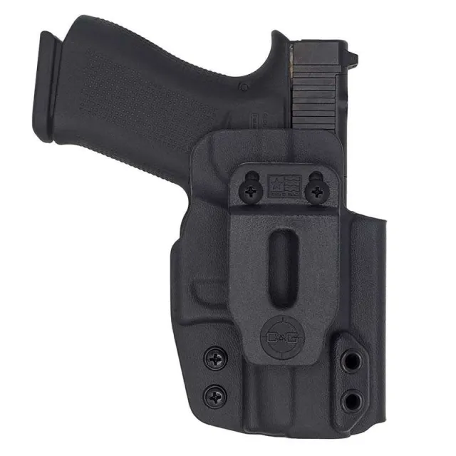 C&G Holsters 0062-100 Covert IWB Kydex Black for Glock 43/43X Right Handed - View 2