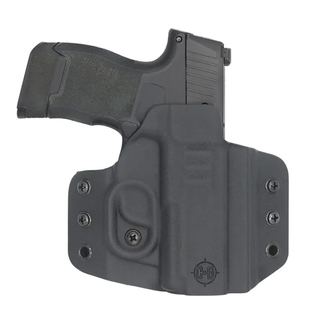 C&G Holsters 0256-100 Covert OWB Black Kydex for Sig P365/P365 XL - View 2