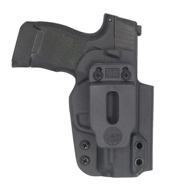 C&G 0258-100 Covert IWB Holster Black Kydex for SIG P365 Right Handed - View 2