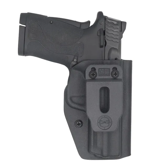 C&G Holsters 0550100 Covert IWB Black Kydex Belt Clip Fits S&W M&P Shie... - View 2