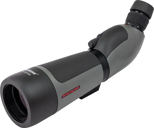 Winchester WQSSISUOW13WQSSSPRM12 Spotting Scope 20-60x65mm Angled Black - View 2