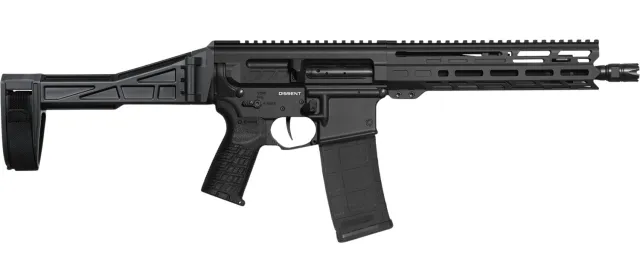 CMMG 30AC50F-AB Dissent MK4 300 Blackout 6.5" 30rd Black Cerakote - View 2