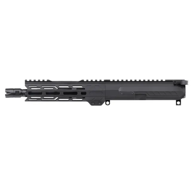 CMMG Fixed Ejector Upper Group for BANSHEE Mk4 Mk9 Mk17 & MkGs 9mm Luger 8 Barrel Armor Black - View 2