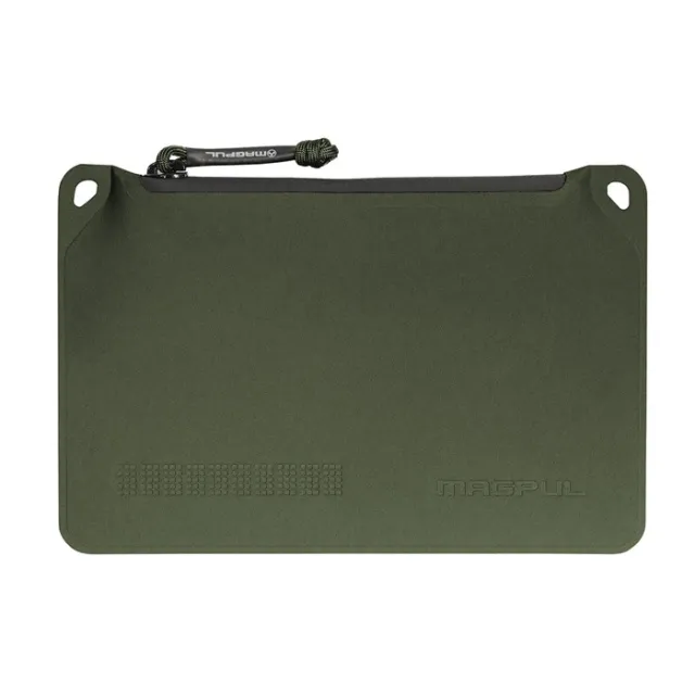 Magpul MAG856-315 DAKA Pouch Small 6"x9" OD Green, Water-Resistant Zipper - View 2