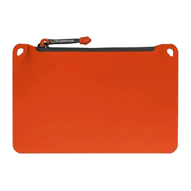 Magpul MAG856-811 DAKA Pouch Small 6"x9" Orange, Water-Resistant Zipper - View 2