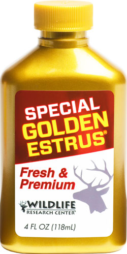 Wildlife Research 4054 Golden Estrus Buck Lure Deer Attractant Doe Scent 4 oz Bottle - View 2