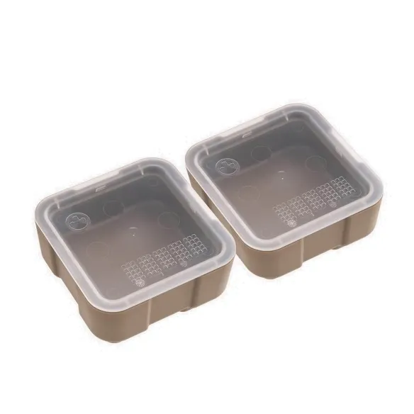 Magpul DAKA 2x2 Flat Dark Earth Storage Bins 2-Pack Stackable - View 2