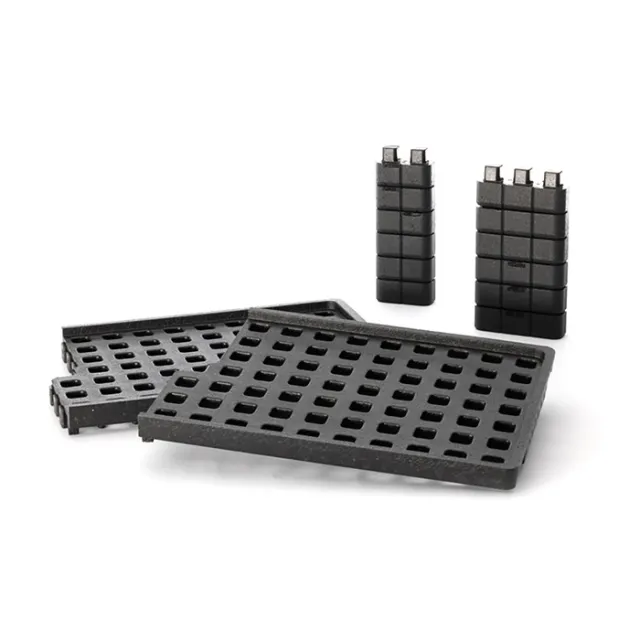 Magpul Industries MAG1460BLK DAKA Grid Organizer Black Polypropylene - View 2
