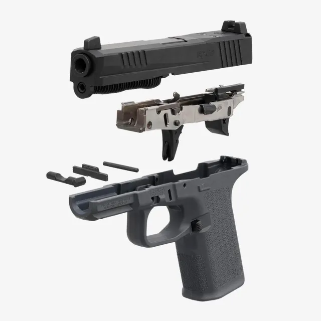 Magpul MAG1436-GRY EHG RG9 Grip Ruger RXM Compact Gray - View 2