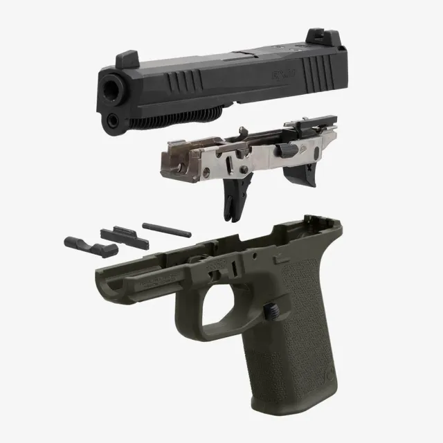 Magpul MAG1436-ODG EHG RG9 Grip OD Green Fits Ruger RXM Compact - View 2