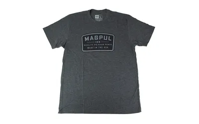Magpul MAG1526-010-L Go Bang Parts Charcoal Gray Cotton/Polyester Short Sleeve Large - View 2