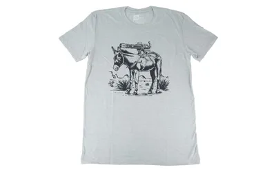 Magpul MAG1528-041-2XL Burro CVC Stone Gray Heather Cotton/Polyester Short Sleeve 2XL - View 2