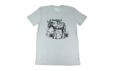 Magpul MAG1528-041-L Burro CVC Stone Gray Heather Cotton/Polyester Short Sleeve Large - View 2