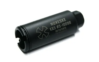 Noveske 05000519 KX5 Flash Suppressor 1/2x28 Black Nitride 4.5oz - View 3