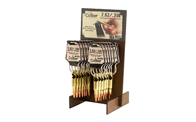 Caliber Gourmet CCOCBG-1017 308 Bottle Opener Keychain Display, Gold - View 2