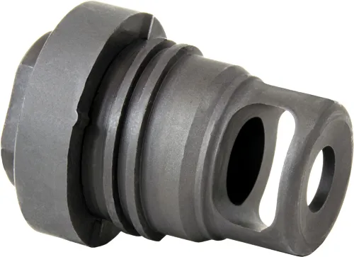 Yankee Hill 3102-1MB-24A Mini Phantom Q.D. Muzzle Brake 5/8"-24 Black - View 2