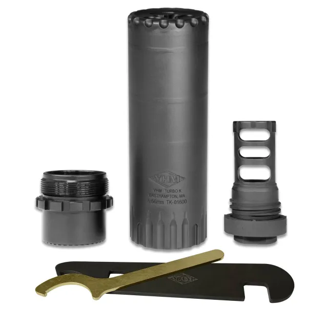 Yankee HILL MACHINE CO Turbo K-RB 5.56 NATO Suppressor (YHM-2180-MB-28) - View 2
