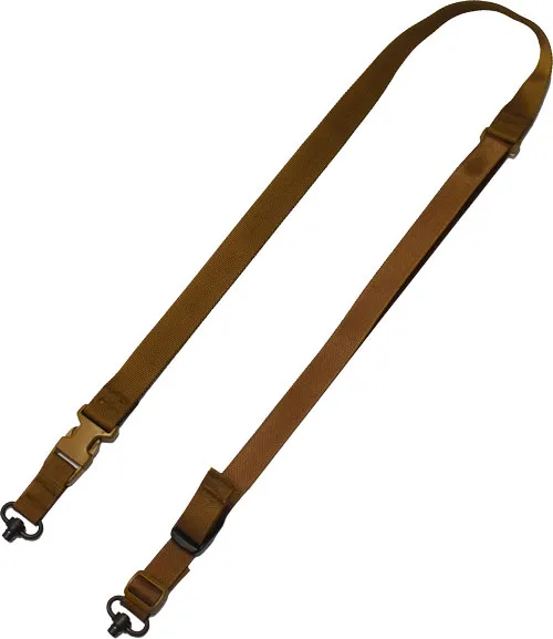 Tac Shield T6040CY Tactical 2-Point QD Fast-Adjust Sling Coyote - View 2